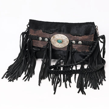 American Darling Cross Body Hair-On Genuine Leather Women Bag Western Handbag Purse |